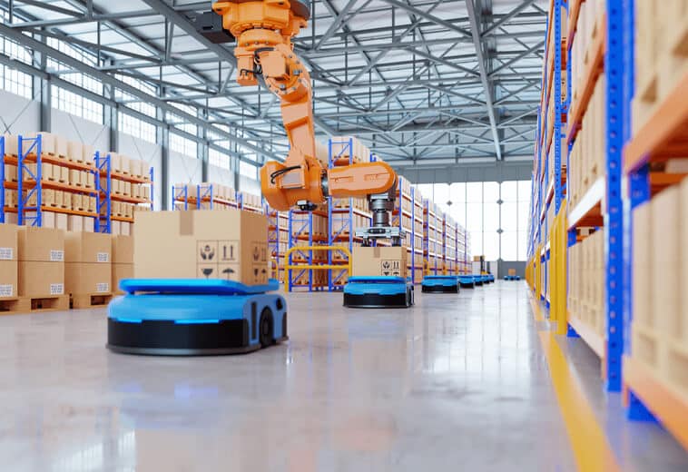 Analyze the current state of smart warehouse and its trends, challenges, and opportunities, including relevant data and statistics in Malaysia
