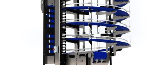 advantages disadvantages spiral conveyors