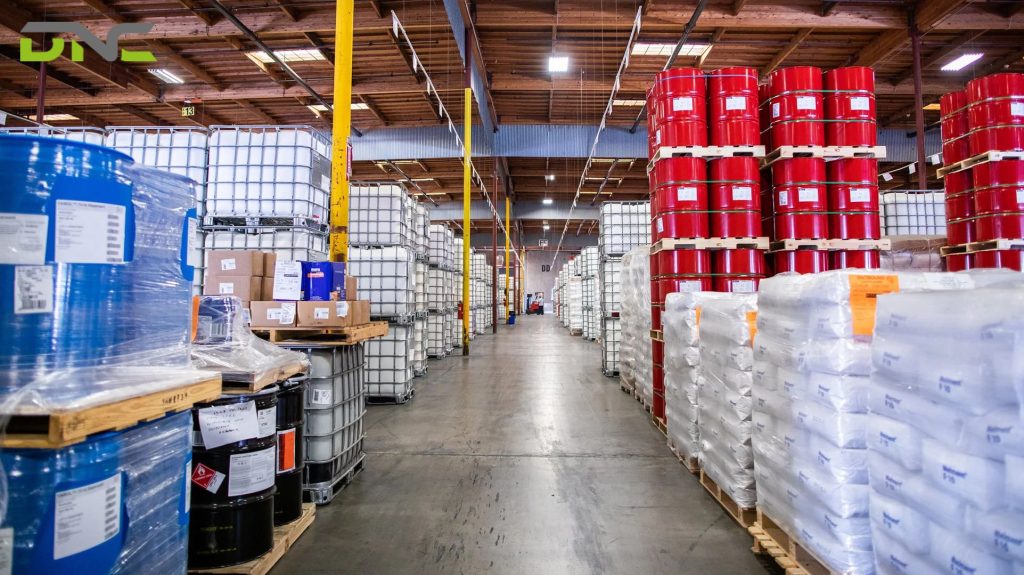 Dedicated chemical warehouses
