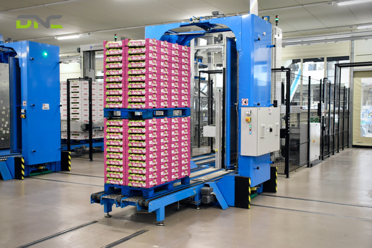 An automated picking system uses technology to identify, locate, and retrieve products from warehouse storage with minimal or no human intervention