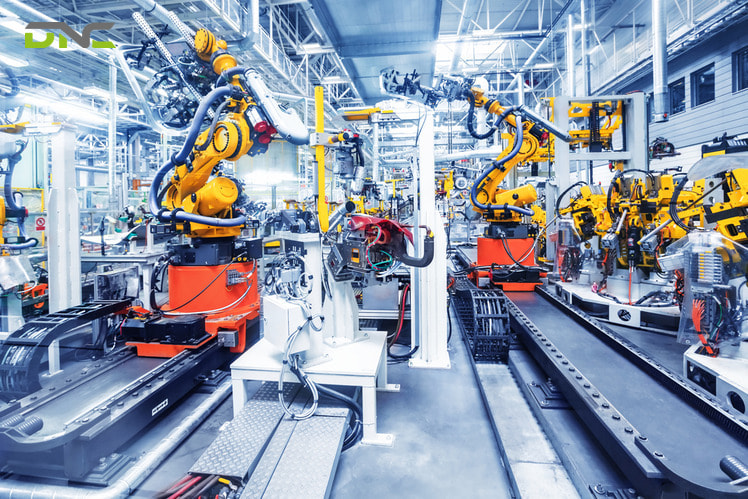 Automated Conveyor System operates step by step