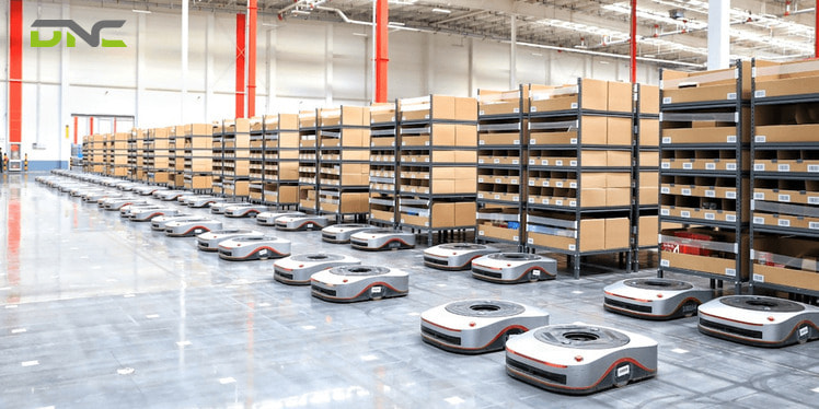 The WMS provides business logic—determining fulfillment strategies, inventory management, and optimization.