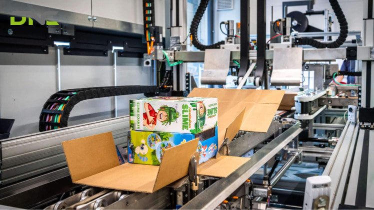 end of line packaging automation operation