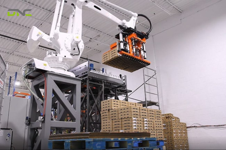 Modern robotic palletizers come in several configurations, each suited for specific applications, product types, and factory layouts