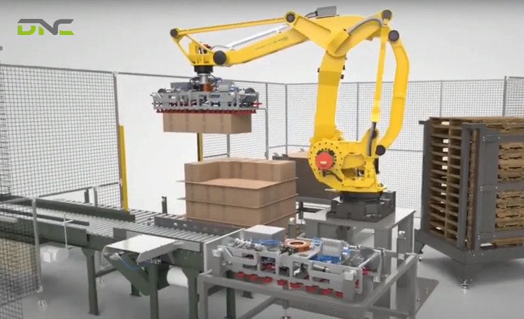 Robotic palletizers are automated systems designed to stack, organize, and transfer products onto pallets efficiently and safely