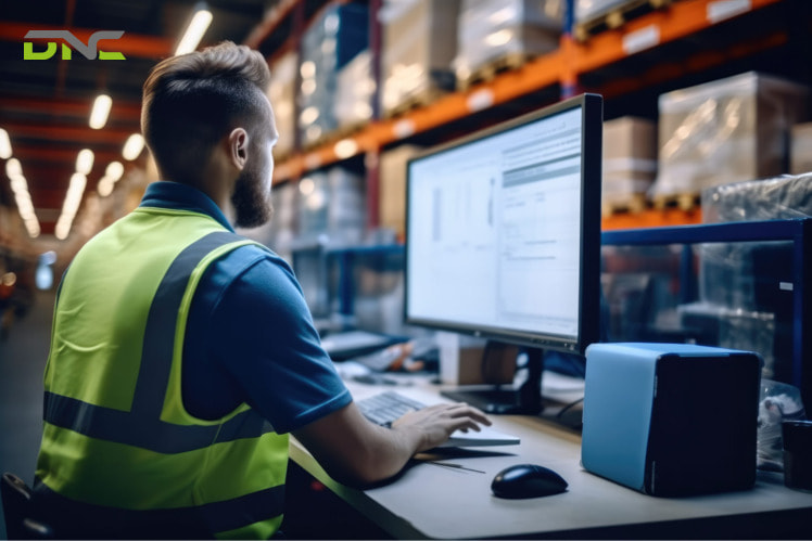 Warehouse Control System operates in 4 main steps