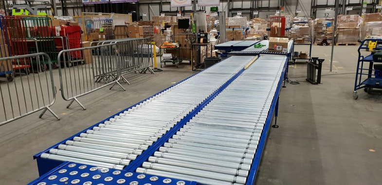 The baseline configuration: straight, horizontal sections of MDR zones. Suitable for most distribution centre and light manufacturing applications.