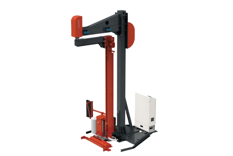 DNX WR 502 SINGLE COLUMN ROTARY ARM PALLET WRAPPING MACHINE