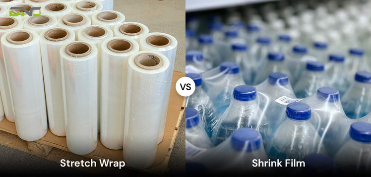 Stretch Wrapping vs Shrink Wrapping | DNC Automation Malaysia 1 The Two Films Are Not Interchangeable, and the Failure Mode Is a Fire