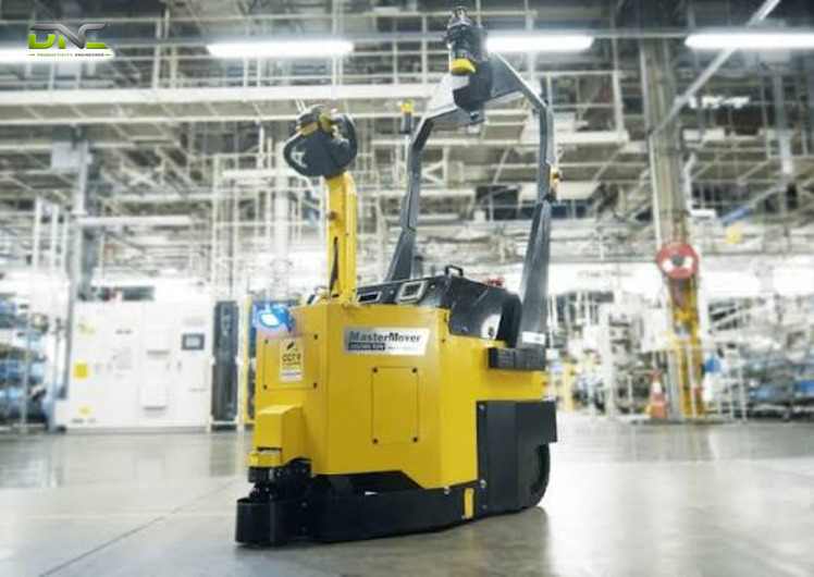 Types of AGV by Load Handling: Tugger, Latent/Jacking, Forklift & Counterbalance 4 Load Handling at the End of the Line